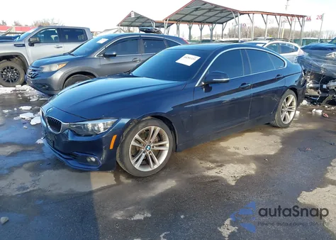 2018 BMW 430I Gran Coupe from USA, damaged, VIN WBA4J1C55JBG77711
